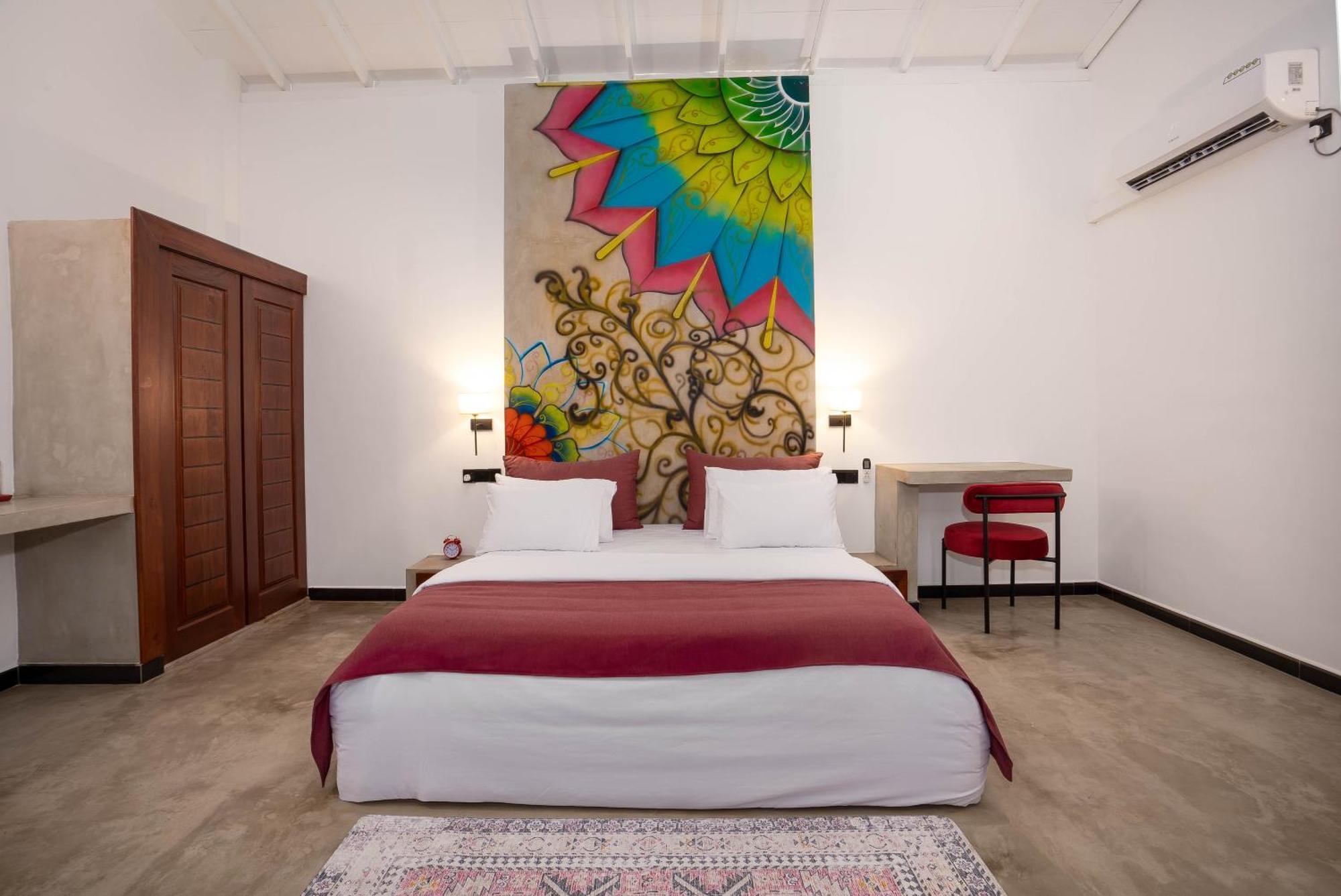 Hasthri Boutique Red Chalet In Ahangama With Pool Near Beach Luaran gambar