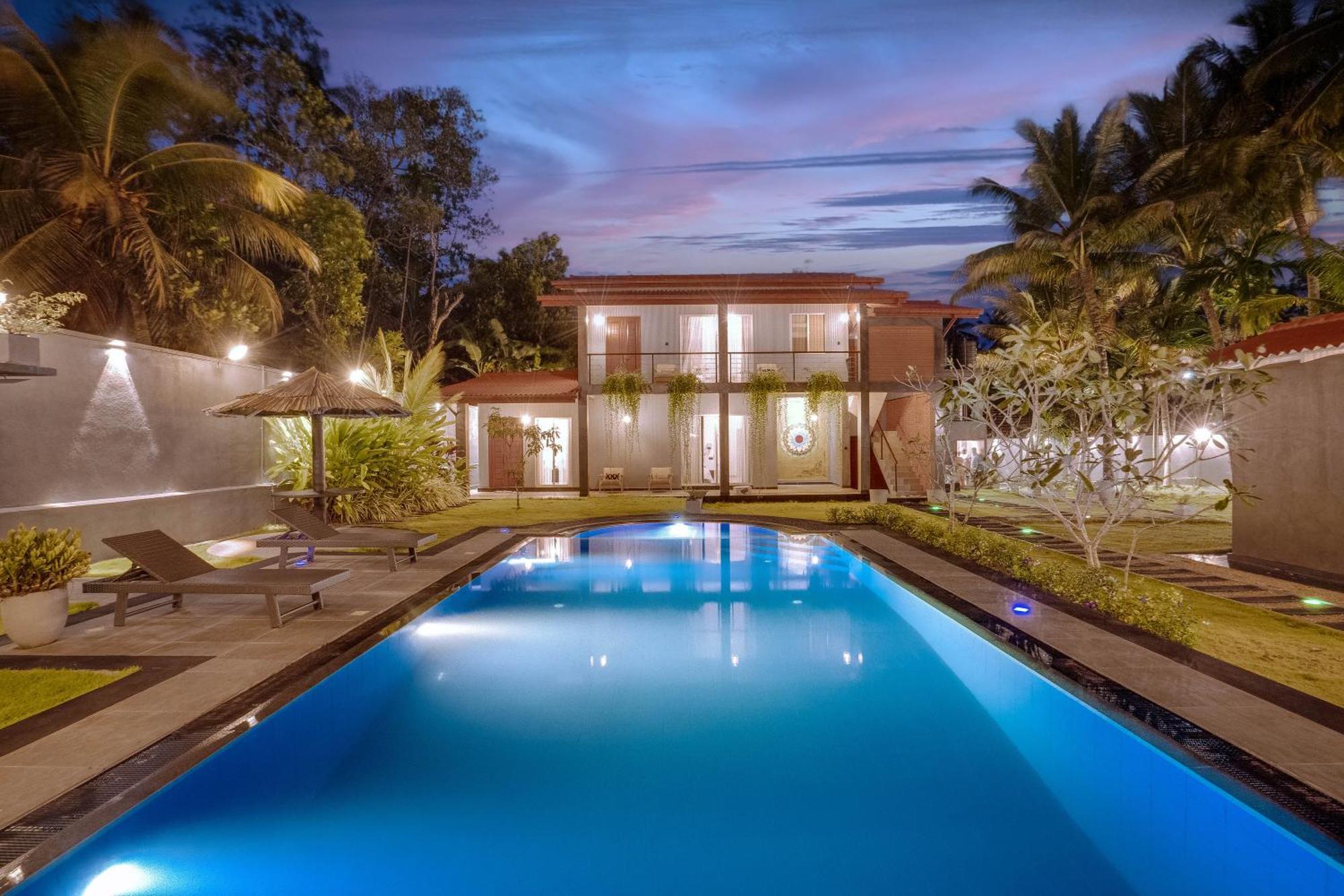 Hasthri Boutique Red Chalet In Ahangama With Pool Near Beach Luaran gambar